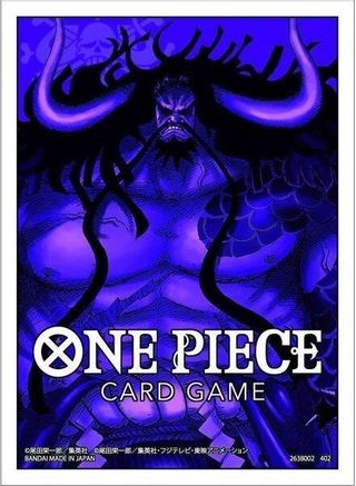 One Piece Card Game Official Sleeves - Kaido (70-Pack) - Bandai Card Sleeves
