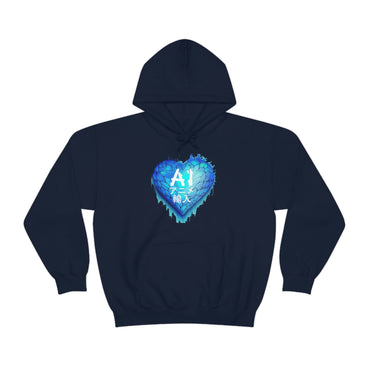 Anime Imports Frozen Heart Logo Unisex Heavy Blend™ Hooded Sweatshirt