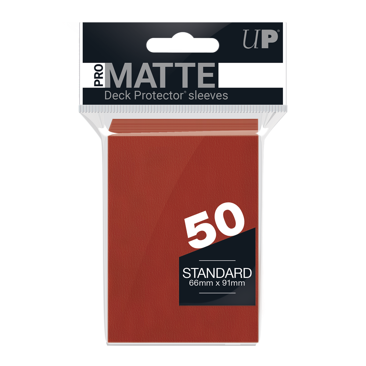 Ultra PRO: Standard 50ct Sleeves - PRO-Matte (Red)