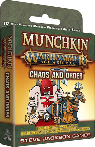 Munchkin: Munchkin Warhammer Age of Sigmar - Chaos and Order Expansion