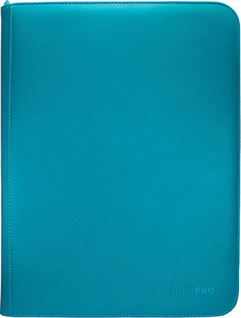 Vivid 9-Pocket Zippered PRO-Binder: Teal