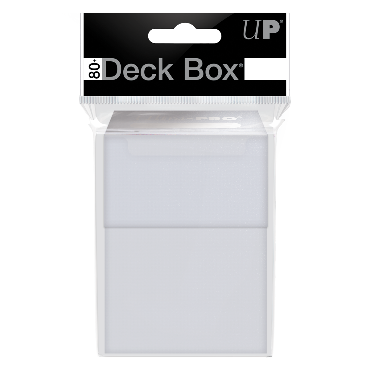 Ultra PRO: 80+ Deck Box - Clear