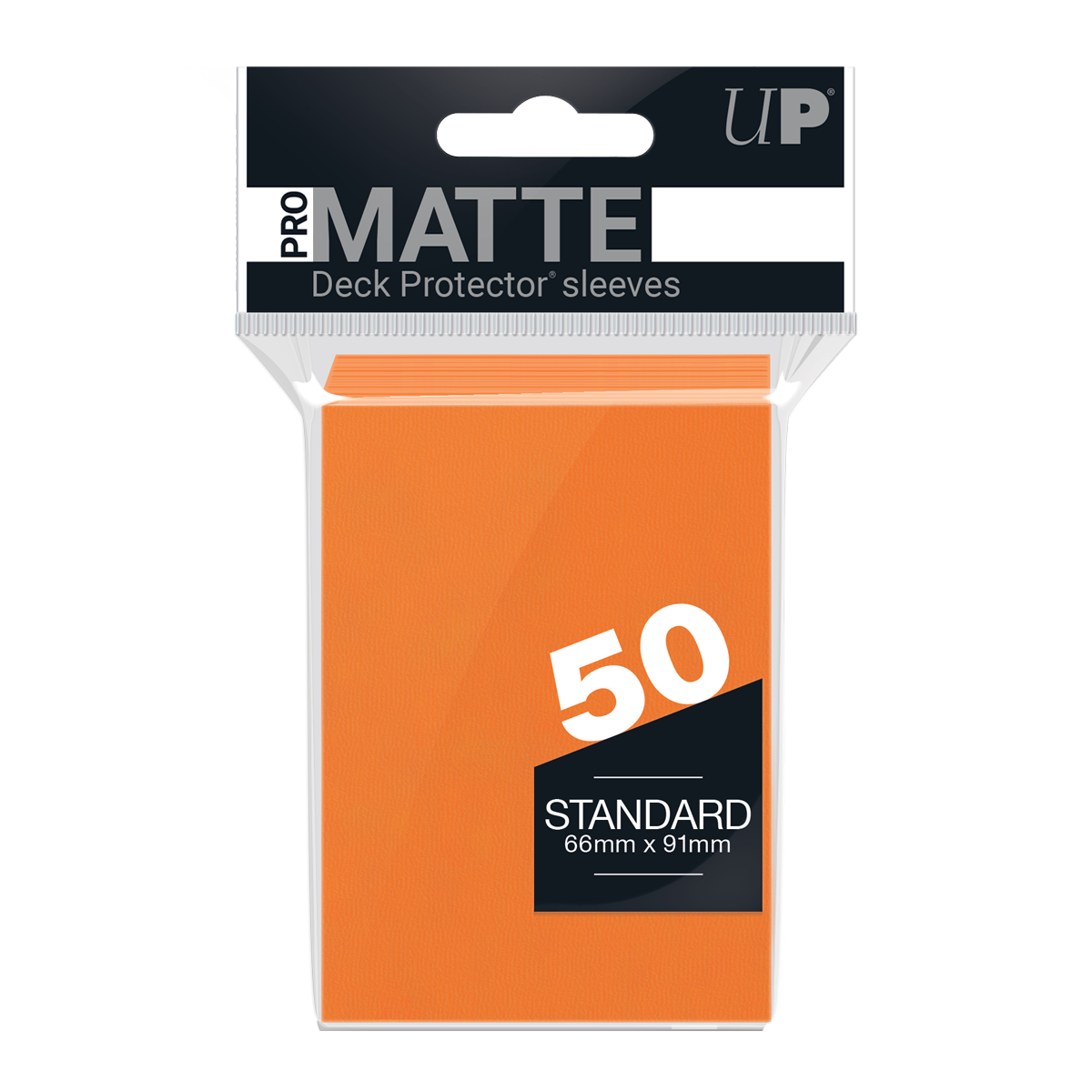 Ultra PRO: Standard 50ct Sleeves - PRO-Matte (Orange)