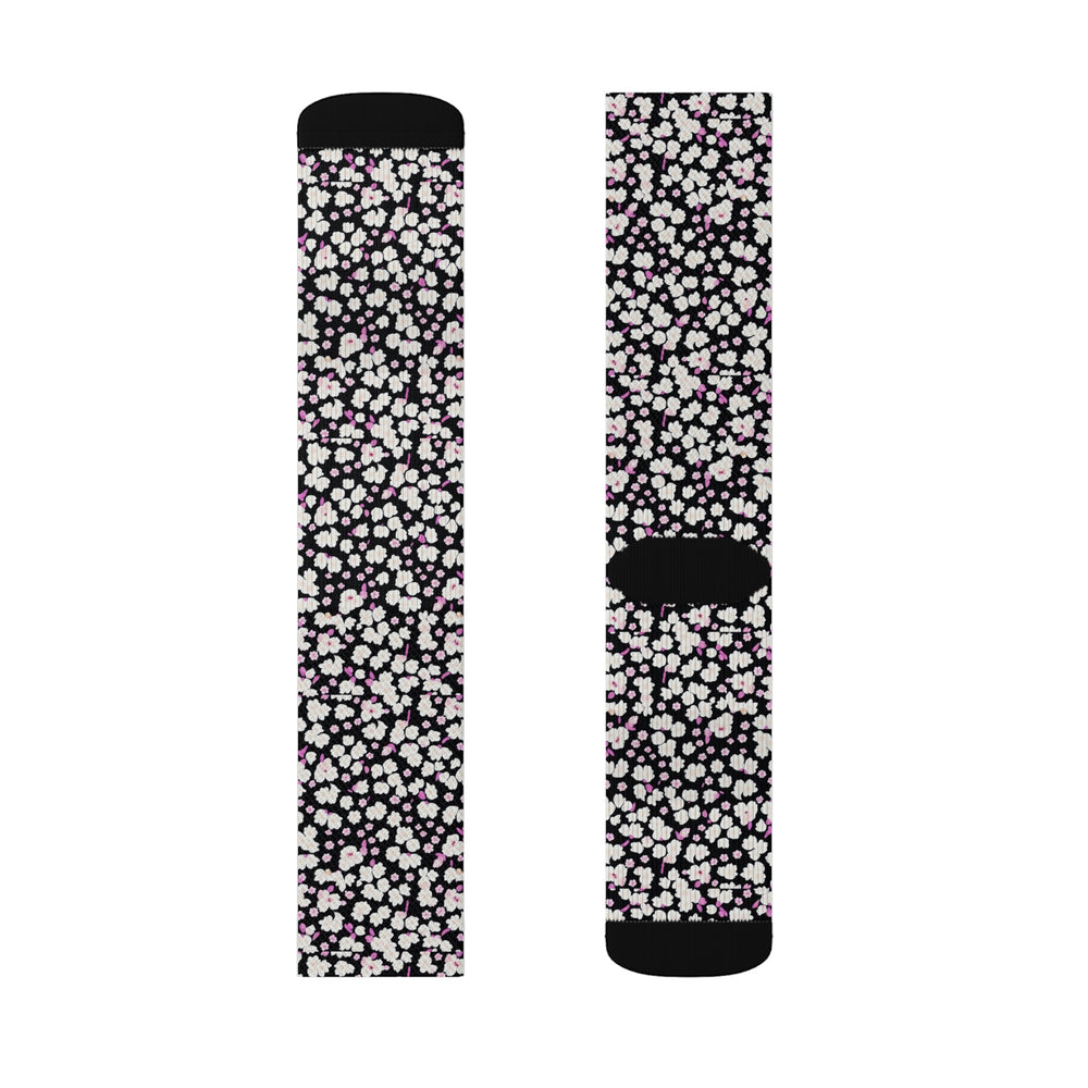 Ume Blossom - Japanese Plum Blossom Sublimation Socks