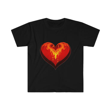 Heart of Flame Unisex Softstyle T-Shirt