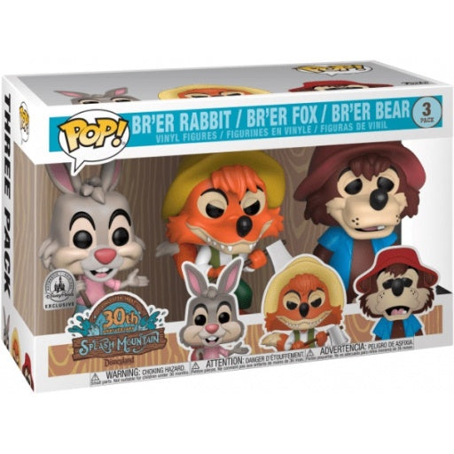 Funko Pop! Disney Splash Mountain 30th Anniversary 3-Pack (ONLINE ORDER ONLY)