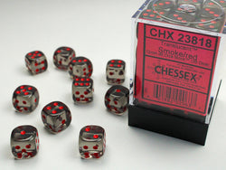 Chessex Translucent 12mm 6-Sided Dice Block (ONLINE ORDER ONLY)