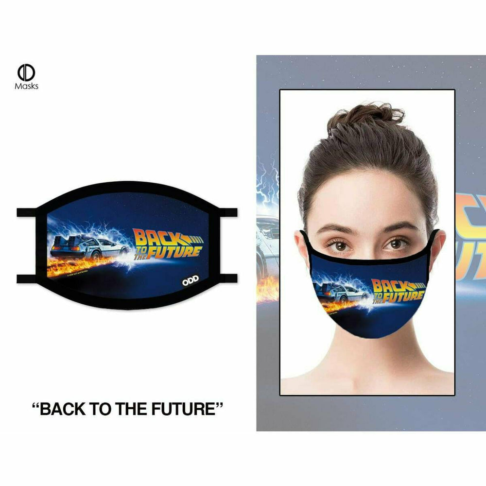 Back to the Future Adult Face Mask (ONLINE ORDER ONLY)