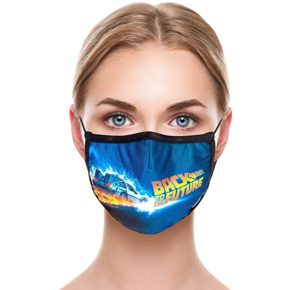 Back to the Future Adult Face Mask (ONLINE ORDER ONLY)