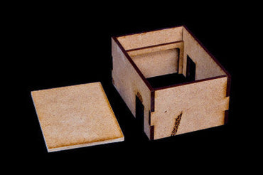 Middle East One Story Building With Removable Roof (MDF) - 15MMDF010-R (Online Order Only)