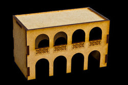 Middle East Two Story Building (MDF) - 15MMDF046 (Online Order Only)