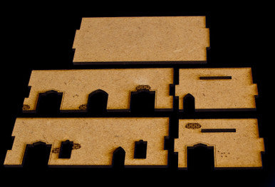 Middle East One Story Building With Removable Roof (MDF) - 15MMDF015-R (Online Order Only)