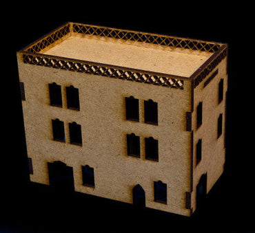 Middle East Three Story Building With Removable Roof (MDF) - 15MMDF023-R (Online Order Only)