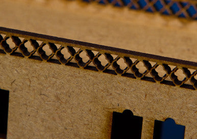 Middle East Three Story Building With Removable Roof (MDF) - 15MMDF023-R (Online Order Only)