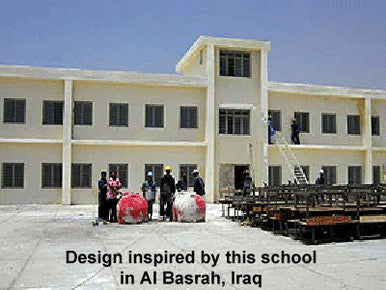 Large School Building (MDF) - 15MMDF056 (Online Order Only)