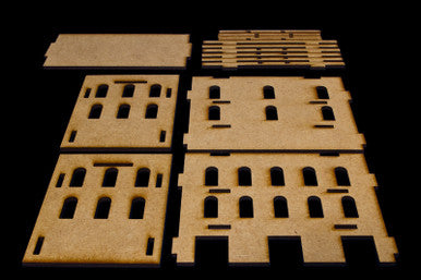 Middle East Three Story Building (MDF) - 15MMDF058 (Online Order Only)