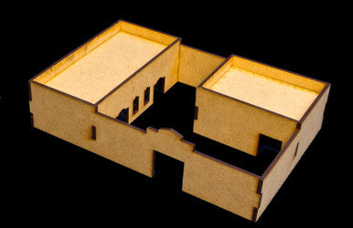 Walled Compound With Removable Roof (MDF) - 15MMDF036-R (Online Order Only)