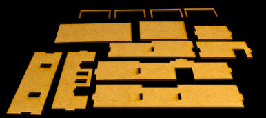 Walled Compound With Removable Roof (MDF) - 15MMDF036-R (Online Order Only)