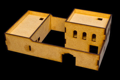 Walled Compound With Removable Roof (MDF) - 15MMDF037-R (Online Order Only)