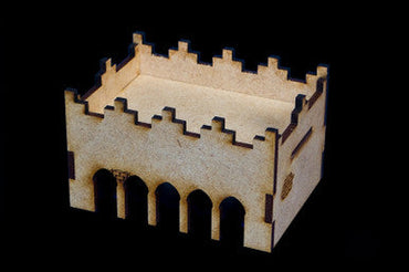 Middle East One Story Building - 28MMDF012 (Online Order Only)