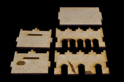 Middle East One Story Building - 28MMDF012 (Online Order Only)