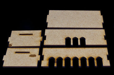 Middle East One Story Building - 28MMDF013 (Online Order Only)