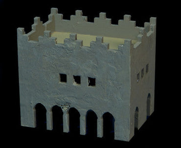 Middle East Two Story Building (MDF) - 15MMDF016 (Online Order Only)