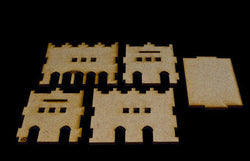 Middle East Two Story Building - 28MMDF016 (Online Order Only)