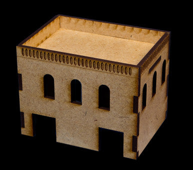Middle East Two Story Building - 28MMDF020 (Online Order Only)