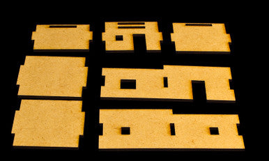 Afghan Style Hovel (MDF) - 15MMDF064 (Online Order Only)
