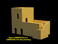 Middle East Two Story Building  (MDF) - 15MMDF026 (Online Order Only)