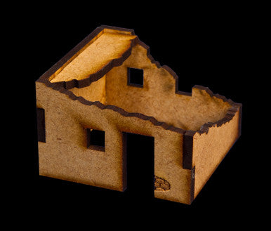28mm Ruined Afghan Style Hovel - 28MMDF070 (Online Order Only)