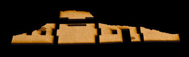 28mm Ruined Afghan Style Hovel - 28MMDF070 (Online Order Only)