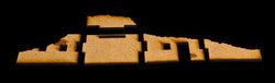 28mm Ruined Afghan Style Hovel - 28MMDF070 (Online Order Only)