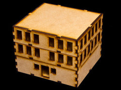 15mm "Stackable" Building, , Top Floor (MDF) - 15MMDF104-3 (Online Order Only)