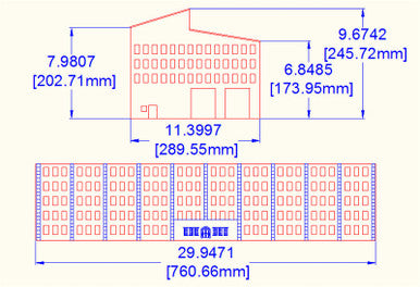 15mm Stalingrad Factory (MDF) - 15MMDF080 (Online Order Only)