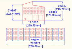 15mm Stalingrad Factory (MDF) - 15MMDF080 (Online Order Only)