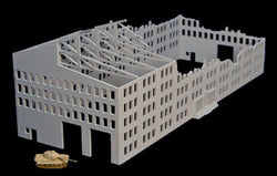 15mm Stalingrad Factory, Ruined (MDF) - 15MMDF081 (Online Order Only)