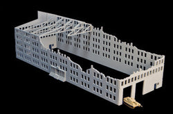 15mm Stalingrad Factory, Ruined (MDF) - 15MMDF081 (Online Order Only)