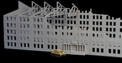 15mm Stalingrad Factory, Ruined (MDF) - 15MMDF081 (Online Order Only)