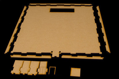 Parking Structure, Top Floor (MDF) - 15MMDF082-3 (Online Order Only)