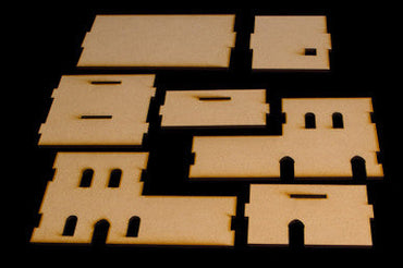 Middle East Two Story Building (MDF) - 15MMDF121 (Online Order Only)