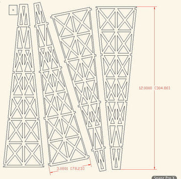 Communications Tower (MDF) - 15MMDF122 (Online Order Only)