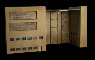 Mech Hangar / Shop (15mm Version)(MDF) - 15MMDF114 (Online Order Only)