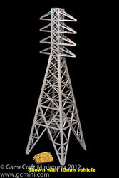 Power Transmission Tower, AKA Electricity Plyon (15mm & 20mm) (MDF) - 15MMDF123 (Online Order Only)