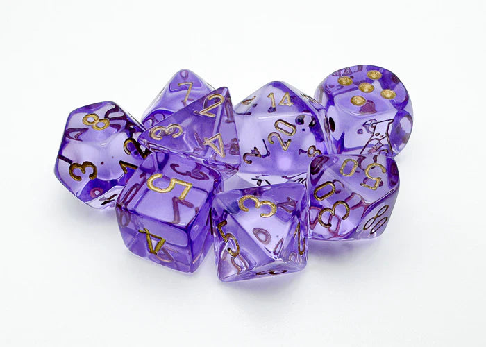 CHESSEX: POLYHEDRAL LAB DICE DICE SETS (Online Order Only)