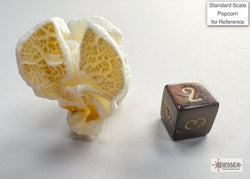 Scarab Blue Blood/gold Mini-Polyhedral 7-Die Set (Mini Poly Release 3) (Online Only)