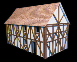 Two Story Large Half Timber House (MDF) - 15MMDF303 (Online Order Only)