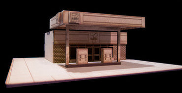 15mm 7-11 Store, Complete Set (MDF) - 15MMDF124-2 (Online Order Only)