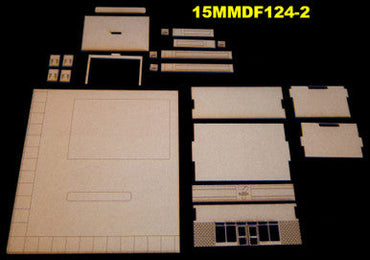 15mm 7-11 Store, Complete Set (MDF) - 15MMDF124-2 (Online Order Only)